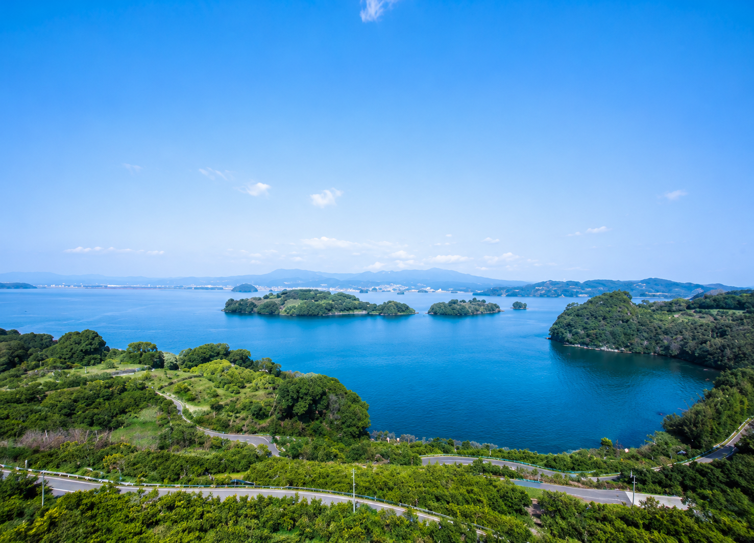 川のように見えて、海峡だった。長崎・早岐瀬戸の潮がライブカメラで届く